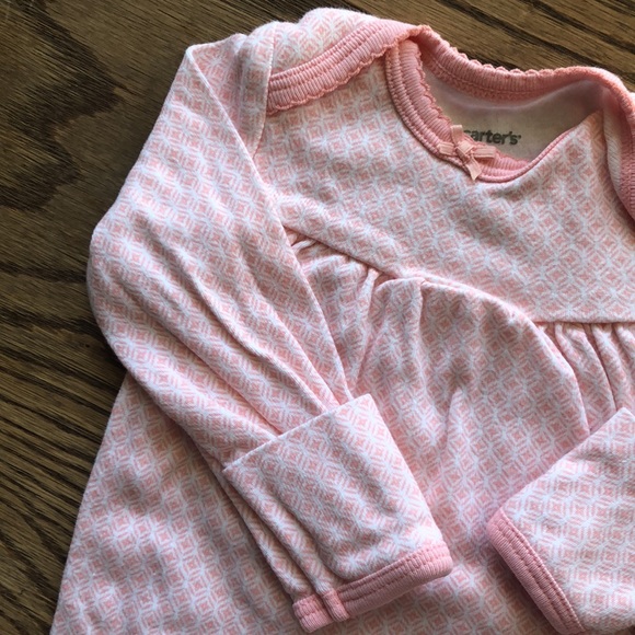 Carter’s Newborn Baby Girl’s Nightgowns - 5 Piece Bundle - Picture 3 of 12